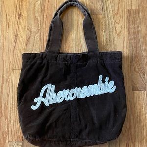 Abercrombie Corduroy Tote Bag